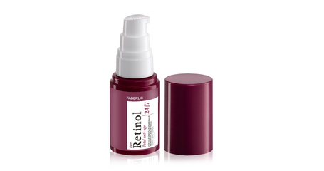 Ночная омолаживающая сыворотка для лица. С ретинолом. Серия RETINOL 24/7.