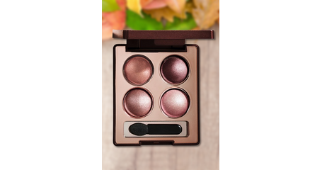 Запеченные тени для век Glam Power, тон «Бронзовая вуаль» Артикул  5386