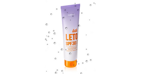Солнцезащитный крем для детей SPF 30 — бережная защита нежной кожи