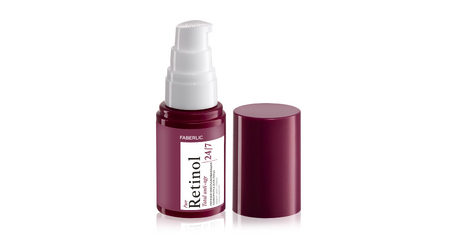 Ночная омолаживающая сыворотка для лица. С ретинолом. Серия RETINOL 24/7.