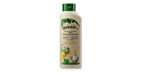 Концентрированный гель для мытья посуды «Цитрусовый микс» Home Gnome Greenly