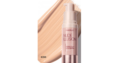 Увлажняющий крем-тинт для лица Nude Illusion, тон слоновая кость