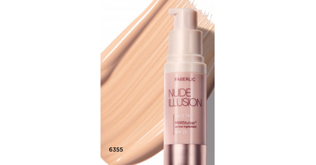 Увлажняющий крем-тинт для лица Nude Illusion, тон слоновая кость