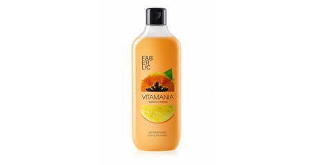 Витаминный гель для душа «Манго и папайя» Vitamania
