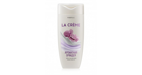 Крем-гель для душа, ароматная орхидея. Серия LA CREME