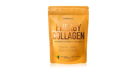 Концентрат коллагенового напитка с коэнзимом Q10 Collagen Energy Вкус черной смородины
