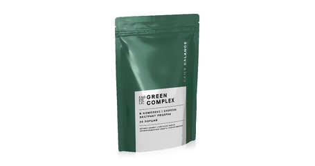 Сухой напиток Green Complex с суперфудами для тонуса и обмена веществ