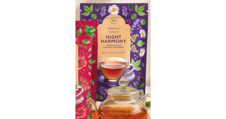 Травяной сбор «Ночная гармония». Серия Herbal Tea